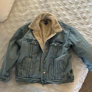 Gap Denim/Sherpa Jacket